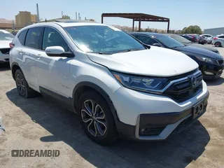 2022 Honda CR-V EX-L z VIN 2HKRW2H88NH670238, wystawiony jako IAAI lot #42554463 z przebiegiem 50 637 mil mil oraz . Historia ofert i sprzedaży dostępna na DreamBid. Obrazek 1.