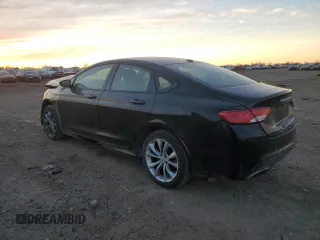 2015 Chrysler 200 S with VIN 1C3CCCBB9FN626490, listed as a Copart auction lot 42451235 with 107,035 mi miles and Salvage Title. Bid and sale history available at carsss.com. Image 2.