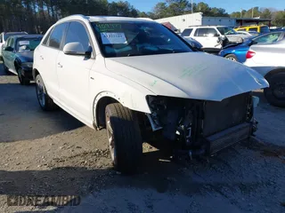 2018 Audi Q3 Premium with VIN WA1BCCFS0JR022758, listed as a IAAI auction lot 41327723 with 85,529 mi miles. Bid and sale history available at carsss.com. Image 1.