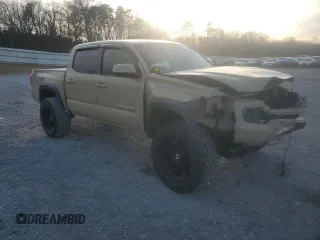 2017 Toyota Tacoma SR5 with VIN 3TMCZ5AN3HM115324, listed as a Copart auction lot 42344645 with 129,697 mi miles and Salvage Title. Bid and sale history available at carsss.com. Image 4.