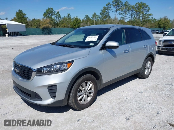 2019 Kia Sorento LX V6 with VIN 5XYPGDA59KG482718, listed as a IAAI auction lot 41732720 with 94,610 mi miles. Bid and sale history available at carsss.com. Image 18.