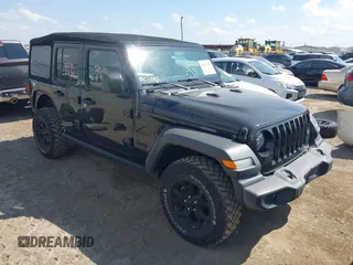 2020 Jeep Wrangler Unlimited Sport Altitude с VIN 1C4HJXDN0LW237409, выставлен на аукционе IAAI как лот 42459280 с пробегом 49 875 миль миль и . История ставок и продаж доступна на DreamBid. Изображение 1.