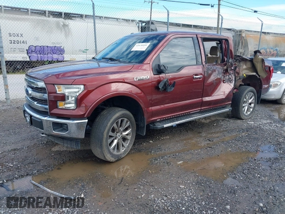 2017 Ford F-150 XL with VIN 1FTEW1EF8HFA19721, listed as a IAAI auction lot 42670951 with 201,515 mi miles and . Bid and sale history available at DreamBid. Image 17.