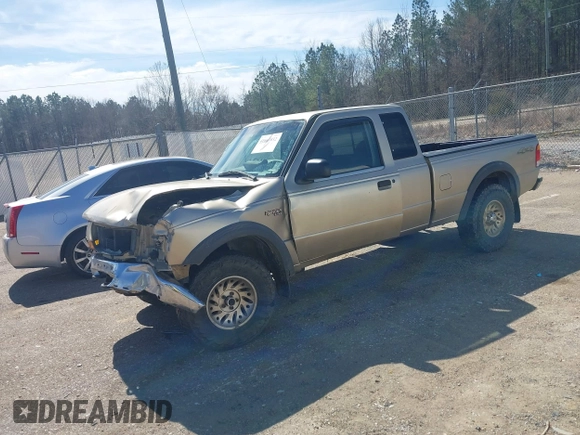 1999 Ford Ranger XL with VIN 1FTZR15V8XTB07717, listed as a IAAI auction lot 41661032 with 161,889 mi miles. Bid and sale history available at carsss.com. Image 2.
