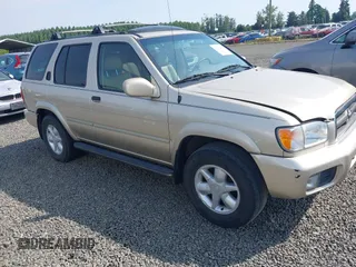2001 Nissan Pathfinder SE z VIN JN8DR09YX1W613195, wystawiony jako IAAI lot #42543460 z przebiegiem 196 149 mil mil oraz . Historia ofert i sprzedaży dostępna na DreamBid. Obrazek 1.
