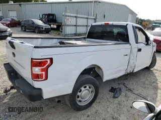 2019 Ford F-150 XL z VIN 1FTMF1CB7KKC65587, wystawiony jako Copart lot #68367244 z przebiegiem Nie podano mil oraz Szkoda całkowita • Salvage title. Historia ofert i sprzedaży dostępna na DreamBid. Obrazek 3.