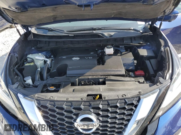 2019 Nissan Murano SL with VIN 5N1AZ2MS5KN165643, listed as a Copart auction lot 46440014 with 34,867 mi miles and Salvage Title. Bid and sale history available at DreamBid. Image 11.