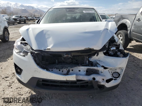 2015 Mazda CX-5 Touring with VIN JM3KE4CY7F0553862, listed as a Copart auction lot 48392725 with 122,530 mi miles and Salvage Title. Bid and sale history available at carsss.com. Image 5.
