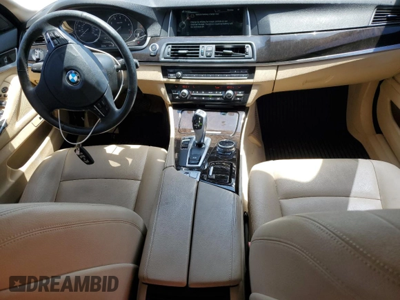 2014 BMW 5 Series 528i z VIN WBA5A5C5XED500347, wystawiony jako Copart lot #58215215 z przebiegiem 205 748 mil mil oraz Szkoda całkowita • Salvage title. Historia ofert i sprzedaży dostępna na DreamBid. Obrazek 8.