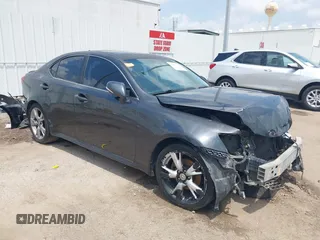 2009 Lexus IS with VIN JTHBK262195094380, listed as a IAAI auction lot 42035562 with 174,977 mi miles. Bid and sale history available at carsss.com. Image 1.