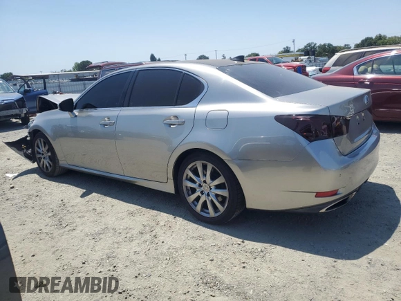 2015 Lexus GS 350 with VIN JTHBE1BL2FA013275, listed as a Copart auction lot 59461885 with 80,733 mi miles and Salvage title. Bid and sale history available at DreamBid. Image 2.