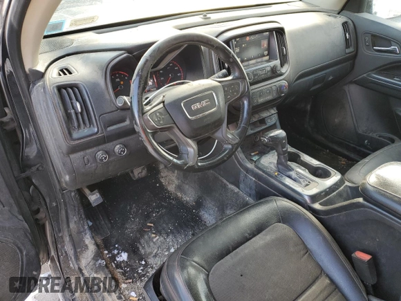 2015 GMC Canyon 4WD SLE with VIN 1GTH6BE34F1178948, listed as a Copart auction lot 89195415 with 162,510 mi miles and Salvage Title. Bid and sale history available at carsss.com. Image 8.
