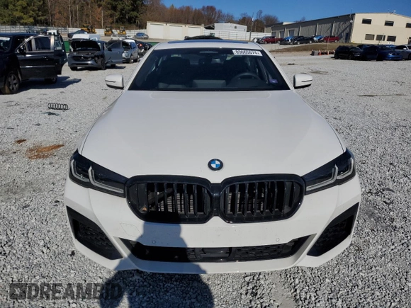 2023 BMW 5 Series 540i xDrive with VIN WBA73BJ07PWY20967, listed as a Copart auction lot 83665074 with Not Provided miles and Salvage Title. Bid and sale history available at carsss.com. Image 5.