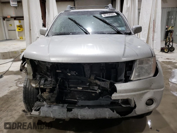 2006 Nissan Frontier LE with VIN 1N6AD07W96C436210, listed as a Copart auction lot 87704505 with 119,485 mi miles and Salvage title. Bid and sale history available at DreamBid. Image 5.