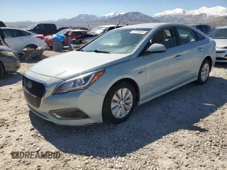 2016 Hyundai Sonata Hybrid SE with VIN KMHE24L13GA023073, listed as a Copart auction lot 50580835 with 82,450 mi miles and Salvage Title. Bid and sale history available at carsss.com. Image 1.
