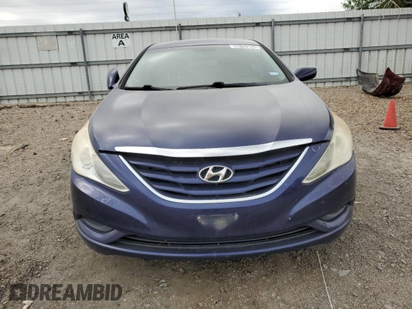 2013 Hyundai Sonata GLS with VIN 5NPEB4AC1DH593585, listed as a Copart auction lot 51829125 with 130,101 mi miles and Salvage Title. Bid and sale history available at carsss.com. Image 5.