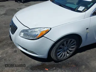 2011 Buick Regal CXL RL6 with VIN W04GU5GC4B1034384, listed as a IAAI auction lot 42053618 with 1 mi miles. Bid and sale history available at carsss.com. Image 6.