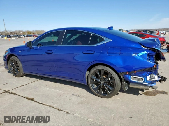 2022 Lexus ES 350 F Sport z VIN 58AGZ1B14NU114264, wystawiony jako Copart lot #44747335 z przebiegiem 39 573 mil mil oraz Szkoda całkowita • Salvage title. Historia ofert i sprzedaży dostępna na DreamBid. Obrazek 2.