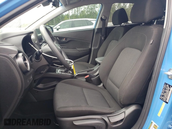 2022 Hyundai Kona SEL with VIN KM8K62AB2NU912837, listed as a Copart auction lot 50878275 with 87,325 mi miles and Salvage Title. Bid and sale history available at DreamBid. Image 7.