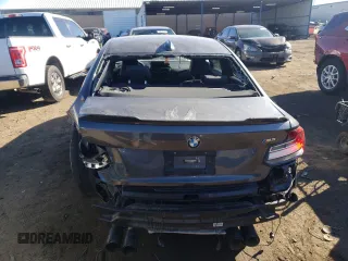 2016 BMW M2 with VIN WBS1H9C50GV786137, listed as a Copart auction lot 80149834 with 0 mi miles and Salvage Title. Bid and sale history available at carsss.com. Image 6.