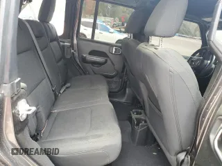 2021 Jeep Wrangler Unlimited Sport S with VIN 1C4HJXDN2MW550186, listed as a Copart auction lot 50870255 with 39,540 mi miles and Salvage Title. Bid and sale history available at carsss.com. Image 10.