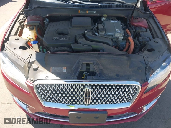 2017 Lincoln MKZ Hybrid Reserve with VIN 3LN6L5MU3HR603169, listed as a IAAI auction lot 42097492 with 58,930 mi miles. Bid and sale history available at carsss.com. Image 10.