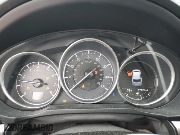 2018 Mazda CX-5 Touring with VIN JM3KFACM4J1326270, listed as a Copart auction lot 51731985 with 87,129 mi miles and Salvage Title. Bid and sale history available at carsss.com. Image 9.