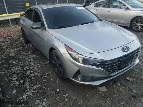 2021 Hyundai Elantra SEL with VIN 5NPLN4AGXMH022890, listed as a Copart auction lot 87130624 with 32,436 mi miles and Salvage Title. Bid and sale history available at carsss.com. Image 10.