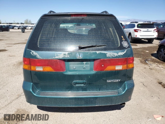 2003 Honda Odyssey EX-L with VIN 2HKRL18763H504100, listed as a Copart auction lot 45735815 with 267,723 mi miles and Clean title. Bid and sale history available at DreamBid. Image 6.