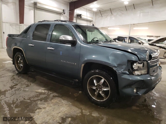 2008 Chevrolet Avalanche LT w/1LT with VIN 3GNFK12358G293457, listed as a Copart auction lot 83385684 with 214,035 mi miles and Salvage Title. Bid and sale history available at carsss.com. Image 4.