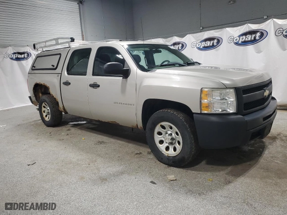 2009 Chevrolet Silverado 1500 LS with VIN 3GCEC13C69G159851, listed as a Copart auction lot 47068565 with 60,856 mi miles and Clean Title. Bid and sale history available at carsss.com. Image 4.