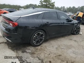 2021 Kia K5 GT-Line with VIN 5XXG64J28MG068197, listed as a Copart auction lot 46208885 with 160,989 mi miles and Salvage Title. Bid and sale history available at carsss.com. Image 3.