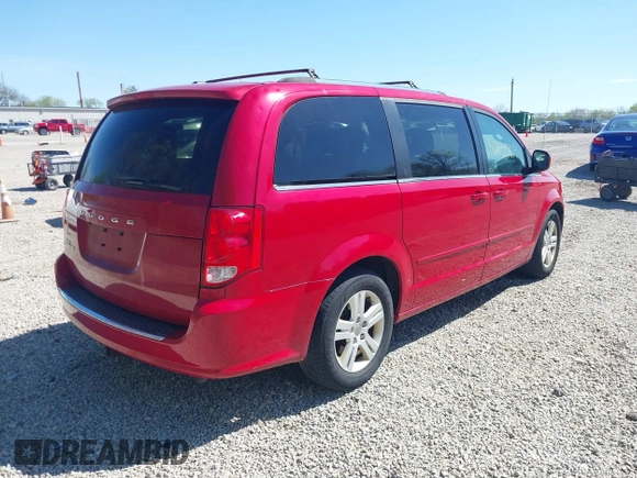 2013 Dodge Grand Caravan Crew with VIN 2C4RDGDG3DR571425, listed as a IAAI auction lot 42135973 with 254,153 mi miles and . Bid and sale history available at DreamBid. Image 4.