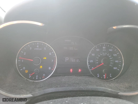 2014 Kia Forte LX with VIN KNAFK4A61E5190333, listed as a Copart auction lot 50500195 with 176,912 mi miles and Salvage Title. Bid and sale history available at carsss.com. Image 9.