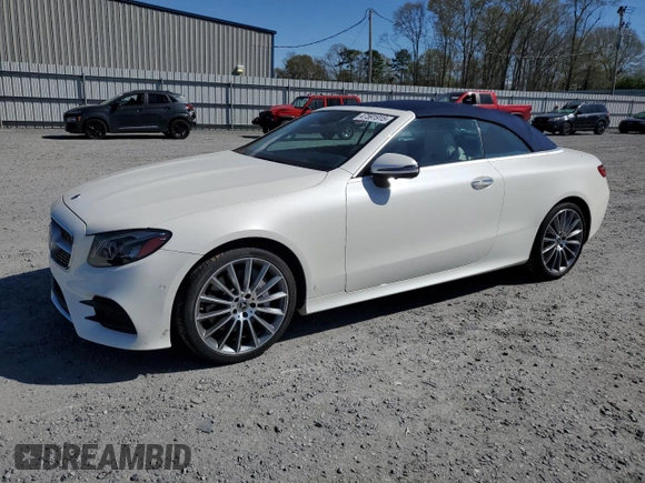 2020 Mercedes-Benz E z VIN W1K1K6JB1LF143287, wystawiony jako Copart lot #47591915 z przebiegiem 27 735 mil mil oraz Szkoda całkowita • Salvage title. Historia ofert i sprzedaży dostępna na DreamBid. Obrazek 1.