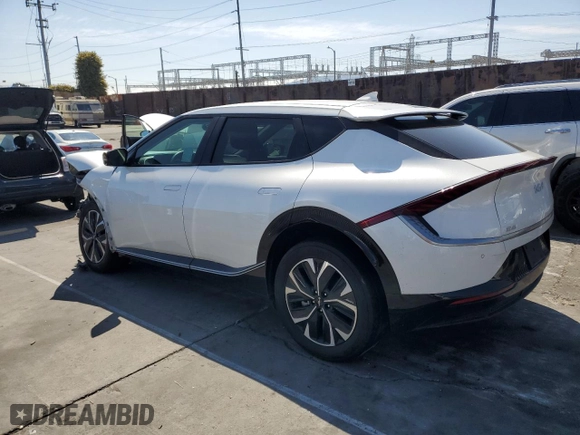 2022 Kia EV6 Wind with VIN KNDC34LA2N5056550, listed as a Copart auction lot 49640585 with 72,670 mi miles and Salvage Title. Bid and sale history available at carsss.com. Image 2.