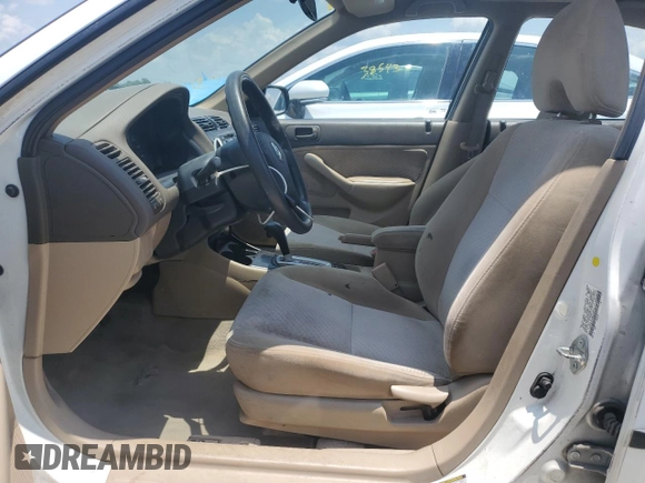 2005 Honda Civic VP z VIN 1HGES16335L019818, wystawiony jako Copart lot #57943475 z przebiegiem 151 689 mil mil oraz Szkoda całkowita • Salvage title. Historia ofert i sprzedaży dostępna na DreamBid. Obrazek 7.