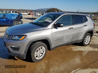 2017 Jeep Compass Sport с VIN 3C4NJDAB2HT666964, выставлен на аукционе Copart как лот 48505995 с пробегом 103 236 миль миль и Списание • Salvage title. История ставок и продаж доступна на DreamBid. Изображение 1.