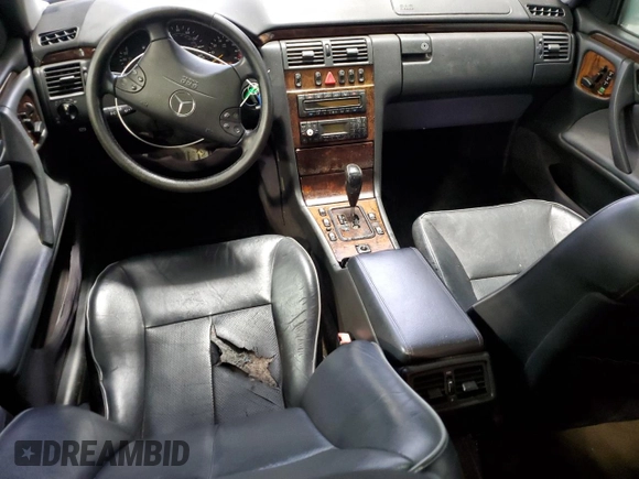 2001 Mercedes-Benz E-Class with VIN WDBJH65J91B231761, listed as a Copart auction lot 84331254 with 0 mi miles and Clean Title. Bid and sale history available at carsss.com. Image 8.
