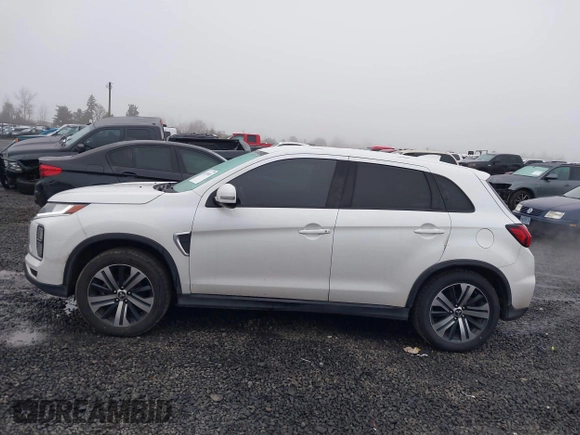 2020 Mitsubishi Outlander Sport ES 2.0 with VIN JA4AR3AU5LU020667, listed as a IAAI auction lot 41287083 with 104,274 mi miles. Bid and sale history available at carsss.com. Image 14.