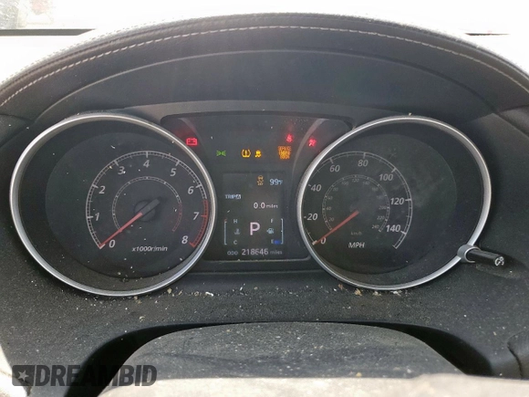 2011 Mitsubishi Outlander SE with VIN JA4AS3AW4BU036458, listed as a Copart auction lot 56501535 with 218,646 mi miles and Salvage title. Bid and sale history available at DreamBid. Image 9.