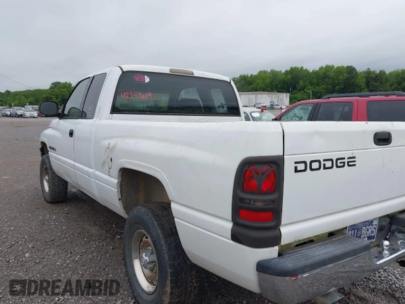 1999 Dodge 1500 z VIN 1B7HF13Y3XJ616238, wystawiony jako IAAI lot #42347619 z przebiegiem 225 237 mil mil oraz . Historia ofert i sprzedaży dostępna na DreamBid. Obrazek 3.
