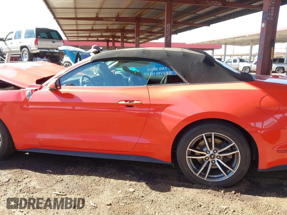 2016 Ford Mustang EcoBoost Premium with VIN 1FATP8UH3G5329740, listed as a IAAI auction lot 41598323 with 101,709 mi miles and . Bid and sale history available at carsss.com. Image 14.