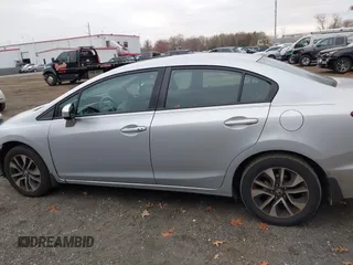 2014 Honda Civic Sedan EX with VIN 2HGFB2F87EH547056, listed as a IAAI auction lot 40908800 with 119,313 mi miles. Bid and sale history available at carsss.com. Image 14.