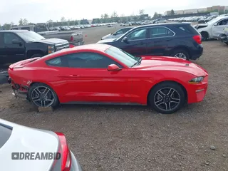 2021 Ford Mustang EcoBoost with VIN 1FA6P8TH0M5115847, listed as a IAAI auction lot 42221654 with 37,048 mi miles and . Bid and sale history available at DreamBid. Image 14.