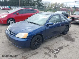 2001 Honda Civic EX with VIN 1HGEM22931L078940, listed as a IAAI auction lot 41957833 with 150,413 mi miles. Bid and sale history available at carsss.com. Image 2.