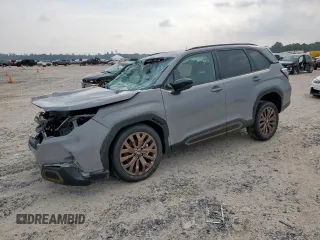 2025 Subaru Forester Special Sports with VIN JF2SLDHCXSH551077, listed as a Copart auction lot 55335325 with 9 mi miles and Salvage title. Bid and sale history available at DreamBid. Image 1.