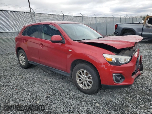 2013 Mitsubishi Outlander Sport SE with VIN 4A4AJ3AU7DE603940, listed as a Copart auction lot 83154894 with 193,109 mi miles and Salvage title. Bid and sale history available at DreamBid. Image 4.