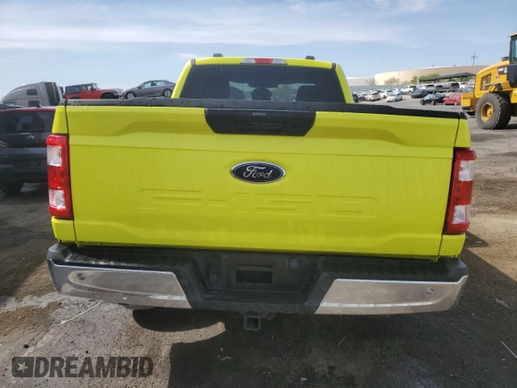 2022 Ford F-150 XL with VIN 1FTMF1CB8NKE01617, listed as a Copart auction lot 55524595 with 40,617 mi miles and Salvage Title. Bid and sale history available at carsss.com. Image 6.