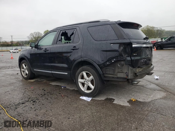 2017 Ford Explorer XLT with VIN 1FM5K8D82HGE17794, listed as a Copart auction lot 51859215 with 101,353 mi miles and Clean title. Bid and sale history available at DreamBid. Image 2.